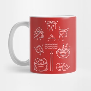 Kawaii Sushi Mug